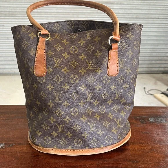 Louis Vuitton Classic Monogram Brown Tote - Picture 3 of 7